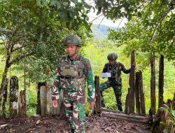 Mengatasi Kesulitan Rakyat, Satgas Yonif 521/DY Laksanakan Komsos dalam Pembinaan Teritorial di Distrik Benawa