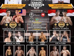 JFC Season 2: Indonesia vs Malaysia Akan Memperebutkan Sabuk Bapak Gubernur Sumut, Hadirilah dan Dukung Bareng!