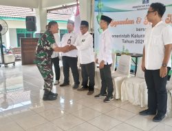 Danramil 11/Depok Sleman Bersama Anggota Halal Bihalal