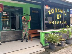 Koramil 07/Ngemplak Sleman Ciptakan Pangkalan Bersih dan Nyaman