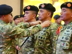 Mayjen TNI Lucky Avianto Resmi Dilantik Menjadi Pangkogabwilhan III