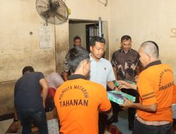 Sat Reskrim Polresta Mataram Gelar Halal Bihalal Bersama Warga Binaan