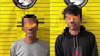Satresnarkoba Polres Landak Ringkus Dua Terduga Pengedar Sabu di Ngabang