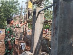 Pastikan Berjalan Lancar, Babinsa Dampingi Pembangunan KDKMP