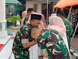 Idul Fitri 1447 H, Dandim 0103/Aceh Utara Ajak Prajurit Mulai dari Nol dan Perkuat Kebersamaan