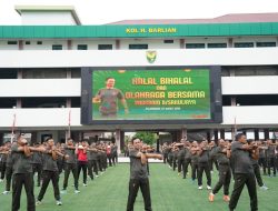 Momentum Halal Bihalal, Pangdam II/Sriwijaya Tegaskan Komitmen Profesionalisme dan Disiplin Prajurit