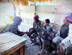 Bukti Nyata Kehadiran TNI, Satgas Yonif 521/DY Layani Antusiasme Warga Berobat Gratis di Pos Bolakme