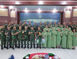 Acara Wisuda Purnawira dan Korps Raport Penerima Personel Perwira Baru Kodim 0208/Asahan