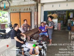 Personel Subsektor Sompak Sambangi Warga, Sampaikan Pesan Kamtibmas