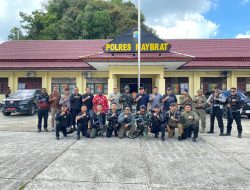Tim Damai Cartenz Kunjungi Polres Maybrat, Perkuat Koordinasi Pasca Insiden Penembakan di Kampung Sori