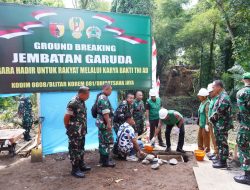 Ground Breaking Jembatan Garuda Di Banggle, Bukti Nyata Kehadiran Negara Untuk Rakyat