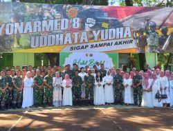 Yon Armed 8/UY Laksanakan Giat Halal Bihalal Penuh Makna
