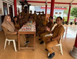 Momen Lebaran, Kepala Desa Tlogosari Sambut Hangat Kunjungan Kepala Sekolah dan Guru, Perkuat Sinergi Pendidikan