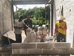 Babinsa Desa Nguneng Aktif Dampingin Pembangunan KDKMP