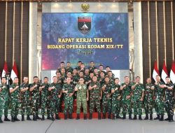 Kodam XIX/Tuanku Tambusai Gelar Rakernis Bidang Operasi TA 2026, Perkuat Perencanaan dan Pelaksanaan Tugas