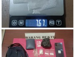 Berbekal Informasi Warga, Satresnarkoba Polres Landak Ringkus Pengedar Sabu di Dusun Rayan