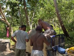 TMMD ke-127 Kodim 1804/Kaimana Percepat Pembangunan Sumur di Samping Gereja Ora Et Labora