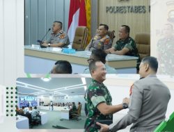 Kasdim 0418/Palembang Hadiri Zoom Meeting Rakor Linsek Ops Ketupat 2026 di Mapolresta Palembang