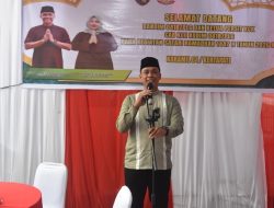 Dandim 0418/Palembang dan Ketua Persit KCK Cabang XLII Hadiri Safari Ramadan di Koramil 04 Kertapati