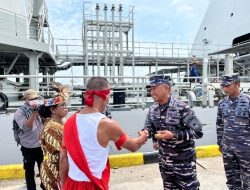 Satgas Trisila 2026 Resmi Sandar di Dobo, Perkuat Keamanan Wilayah Perbatasan Timur