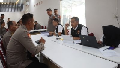 Tim Irwasda Polda Sumut Gelar Audit Kinerja Tahap I di Polres Batu Bara