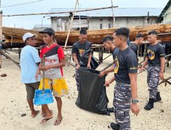 Satgas Trisila 2026 Gelar Bakti Sosial di Pantai dan Masjid Kepulauan Aru