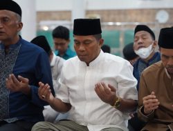 Kasdam II/Sriwijaya Hadiri Safari Ramadhan di Masjid Darul Ridwan Pertamani RU III Plaju