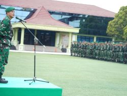 Tingkatkan Kewaspadaan, Kodam II/Sriwijaya Gelar Apel Kesiapsiagaan Status Siaga 1