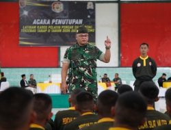Kajasdam II/Sriwijaya Resmi Tutup Latihan Kadertih Pencak Silat Militer Tahap II TA 2025
