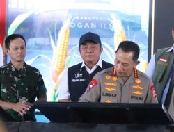 Perkuat Ketahanan Pangan, Pangdam II/Sriwijaya Dampingi Kapolri Taman Jagung Serentak di Ogan Ilir