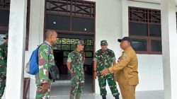 Danrem 182/Jazira Onim Tinjau Langsung SMAN 3 Sisir dalam TMMD ke-127 Kodim 1804/Kaimana