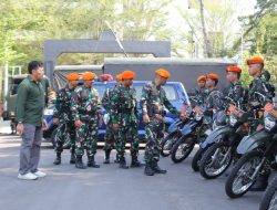 Komandan Resimen Arhanud 1 Pasgat Pimpin Apel Khusus Dalam Rangka Siaga 1