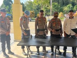 Polres Maybrat Laksanakan Pemeriksaan Senpi Dan Amunisi Untuk Antisipasi Penyalahgunaan