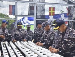 Satgas Trisila 2026 Armada III Perkuat Ketahanan Pangan di Lanal Timika