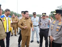 Jelang Mudik Nasional, Kapolda Sumsel Tinjau Langsung Tol Kapal Betung