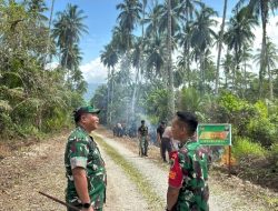 Danrem 182/Jazira Onim Tinjau Pembukaan Jalan TMMD 127 di Kampung Marsi, Akses Antar Kampung Kini 100 Persen Rampung