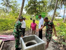 Kepala Kesbangpol Kaimana Bersama Dandim 1804/Kaimana Tinjau Sumur Bor TMMD Ke-127 di Kampung Sisir