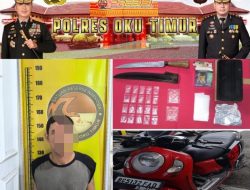 Dikejar Polisi Saat Patroli, Pengedar Sabu di OKU Timur Buang Barang Bukti