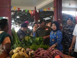 Jelang Idul Fitri, Armada III Turut Pantau Harga Sembako di Sejumlah Lokasi bersama Pemprov Papua Barat Daya