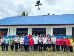 Kapolres Maybrat Dampingi Kunjungan Kerja Anggota BP3OKP Papua Barat Daya di Ayawasi