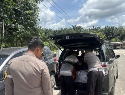 Petugas Pos PAM Exit Tol Simpang Pematang Regu I: Sahabat Warga yang Kesulitan Cari Angkutan Pulang Kampung