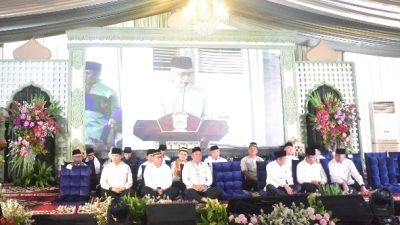 Momen Keakraban Irdam II/Sriwijaya Bersama Forkopimda Sumsel Dalam Safari Ramadhan di Rumah Dinas Walikota
