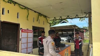 Kapolres Maybrat Cek Kesiapan Pos Pengamanan Operasi Ketupat di Aifat dan Ayamaru