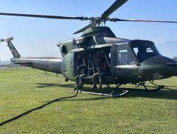 Aksi Taktis Prajurit Yonif 2 Marinir Saat Latihan Fast Rope