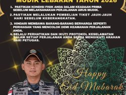 Danposal Panipahan Imbau Masyarakat Perhatikan Keselamatan Saat Mudik Lebaran 2026