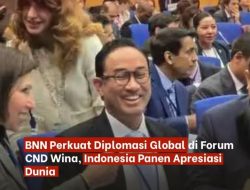 Perkuat Diplomasi Indonesia Melawan Narkotika Global di Forum CND Wina, BNN Panen Apresiasi