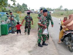 Hangatnya Berbagi di Sore Ramadhan, Koramil 28/PRT Hadirkan Senyum Warga