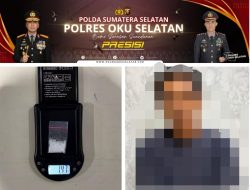 Ps. Kasat Turun Langsung, Polres OKU Selatan Ringkus Pengedar Sabu Asal Medan di Buay Rawan