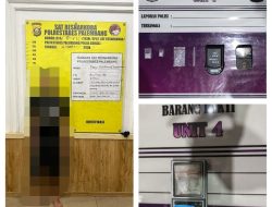 Pengedar Sabu Dibekuk di Rumah Gandus, Dua Paket dan Timbangan Digital Disita