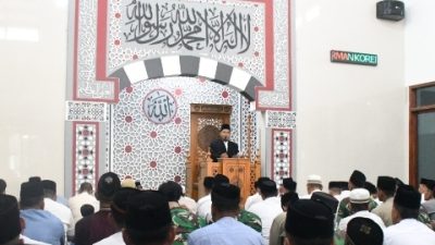 Kebersamaan Keluarga Besar Korem 081/DSJ di Hari yang Fitri